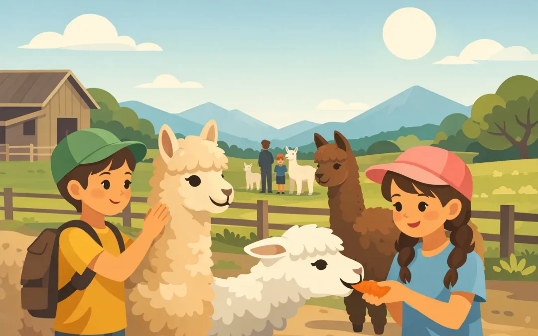 Attività per bambini con alpaca: cosa aspettarsi