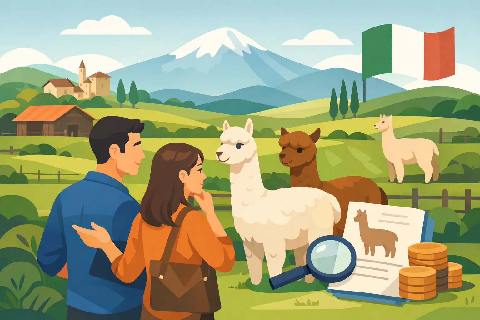 Come comprare alpaca in Italia con consapevolezza