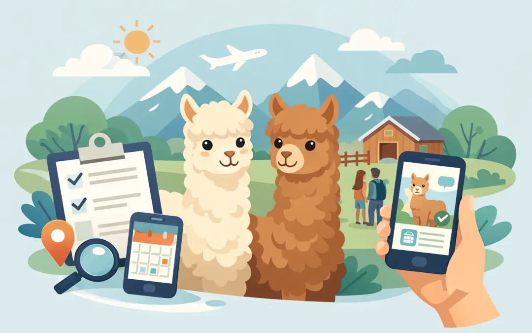 Come prenotare una visita alpaca: guida pratica