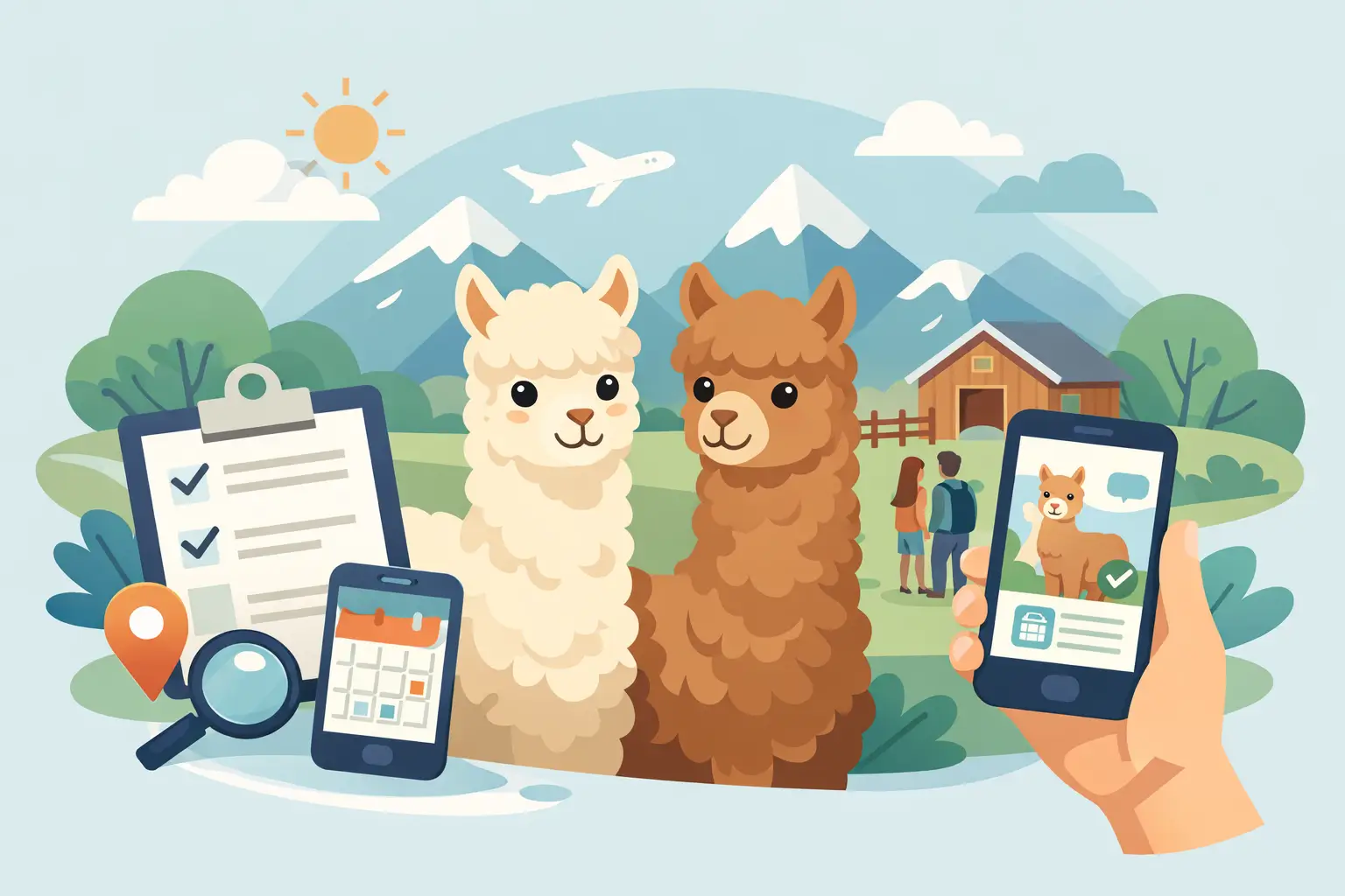 Come prenotare una visita alpaca: guida pratica