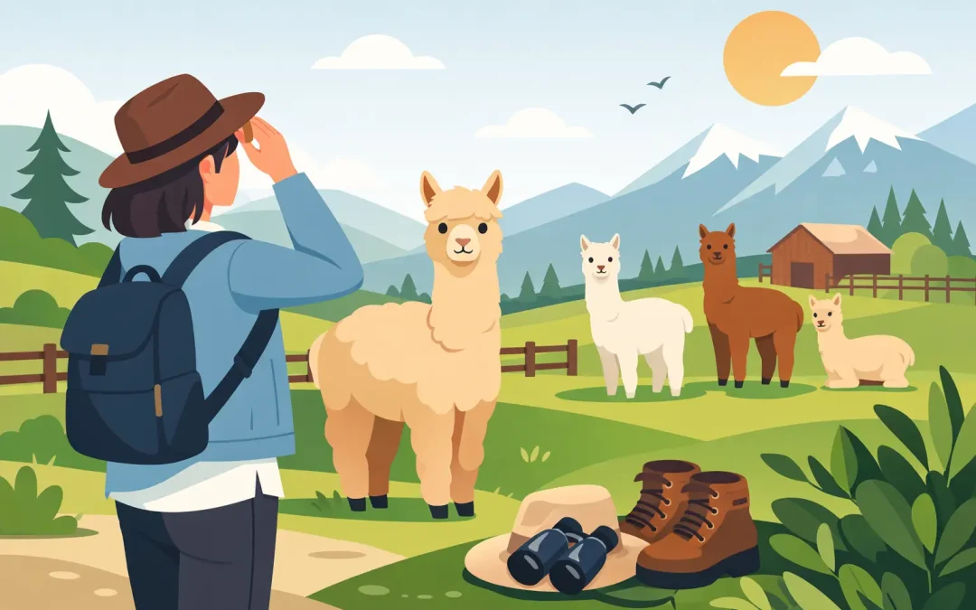 Come prepararsi a un incontro con gli alpaca