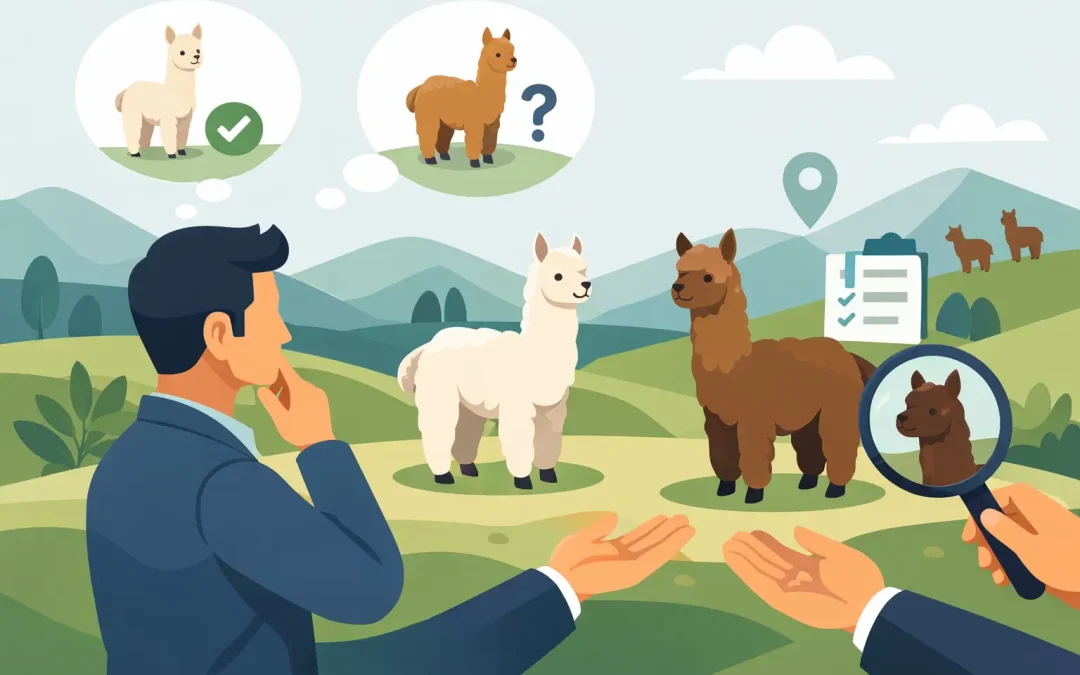 Come scegliere un alpaca in modo responsabile