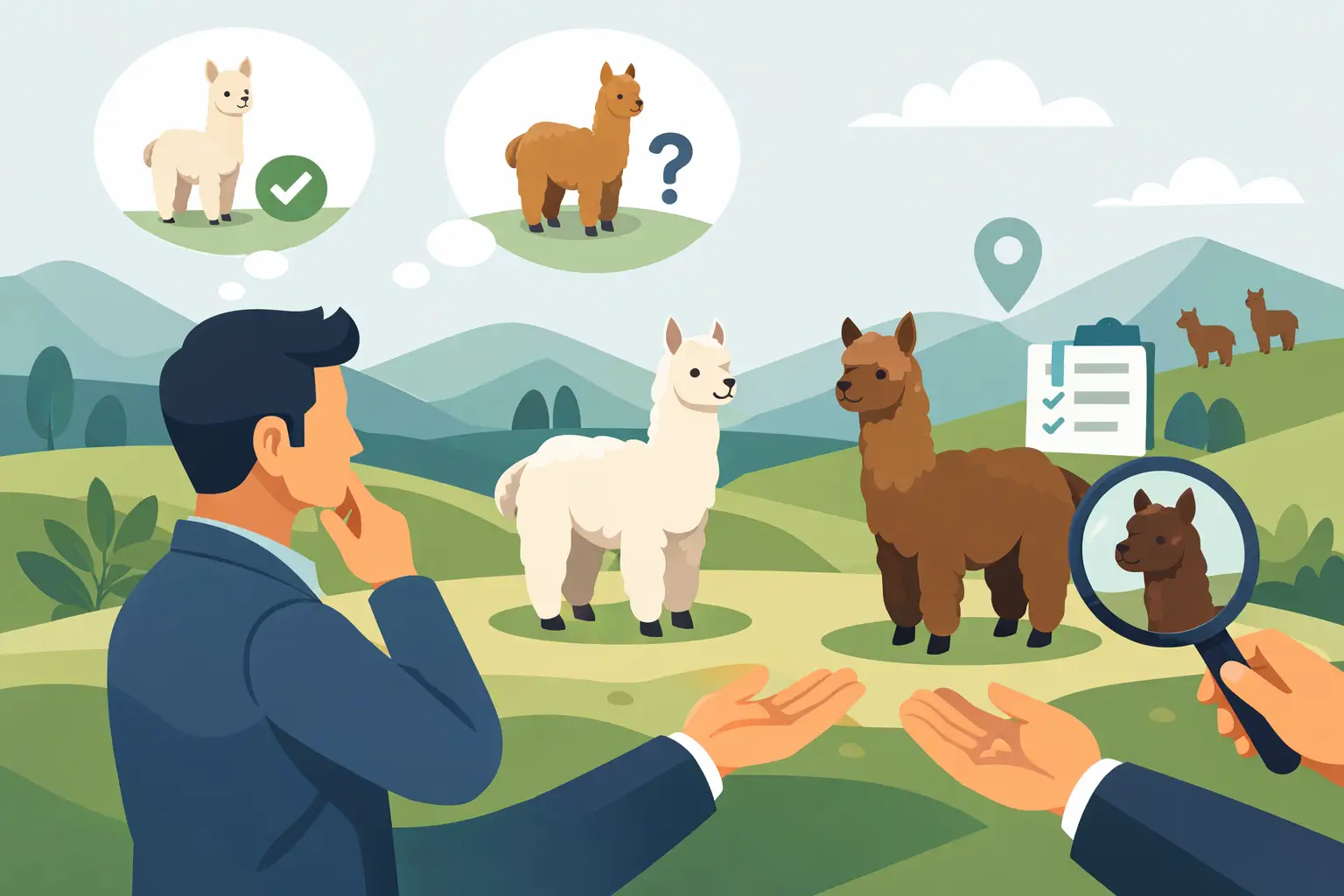 Come scegliere un alpaca in modo responsabile