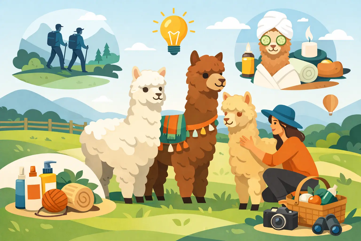 Cosa fare con gli alpaca: idee vere
