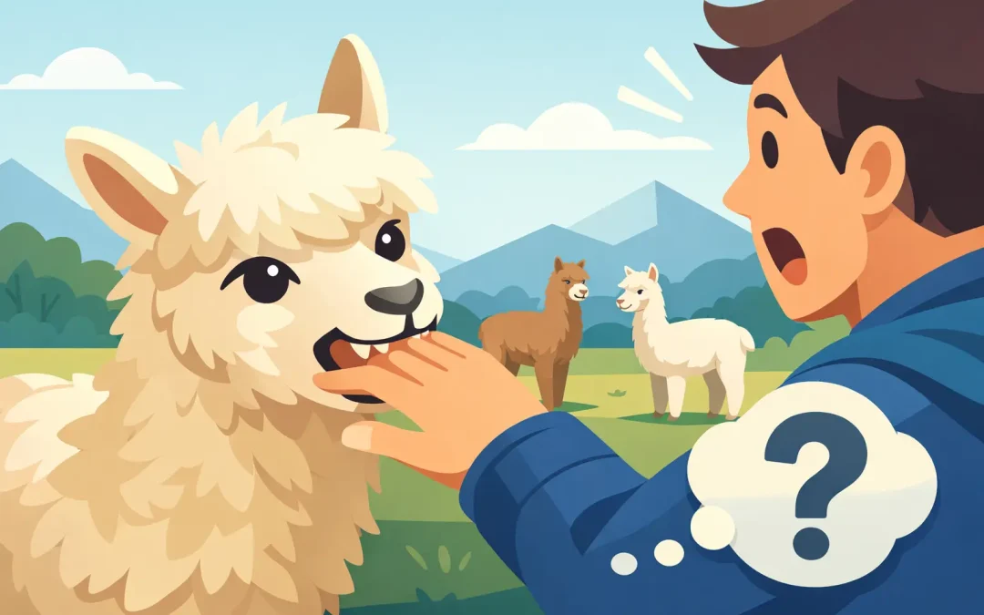 Gli alpaca mordono persone? Cosa sapere