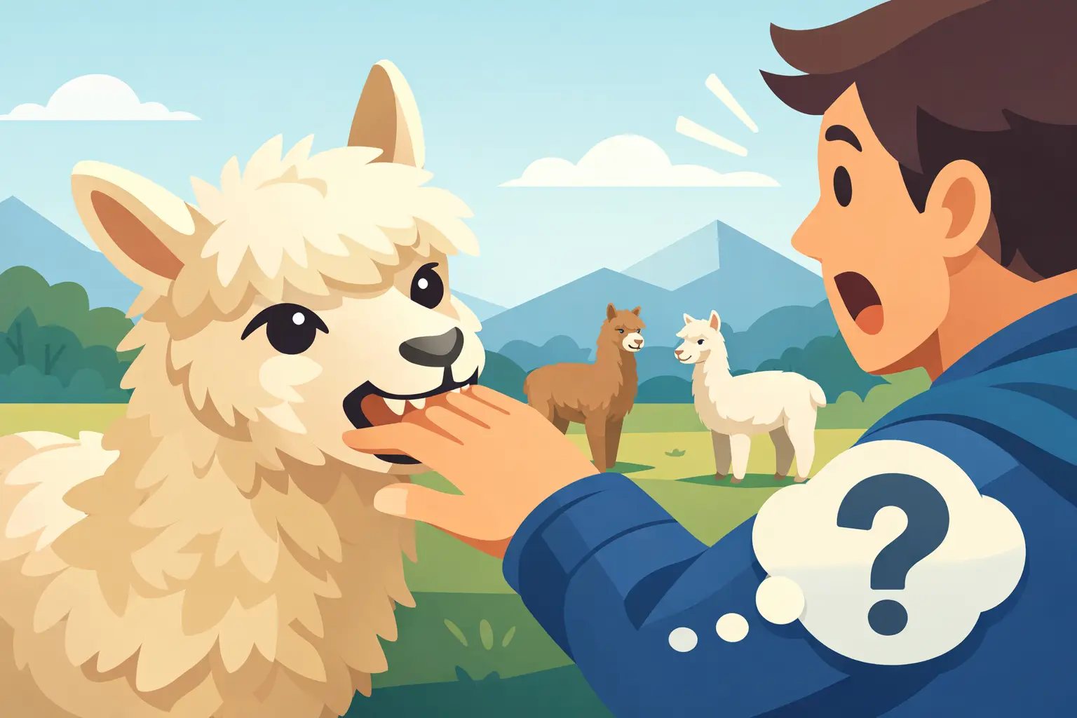 Gli alpaca mordono persone? Cosa sapere