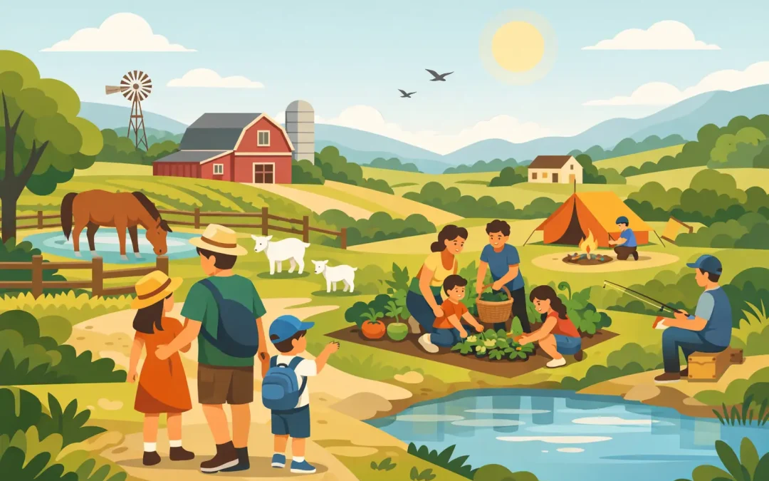 Le migliori attività rurali per le famiglie