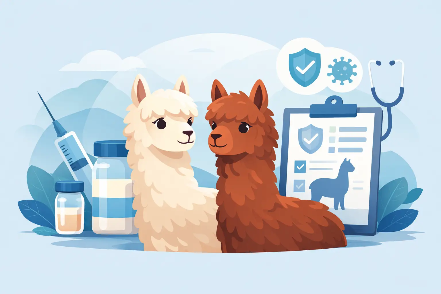 Vaccinazioni per alpaca: quando servono?