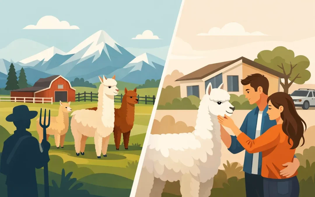 Allevamento alpaca o acquisto privato?