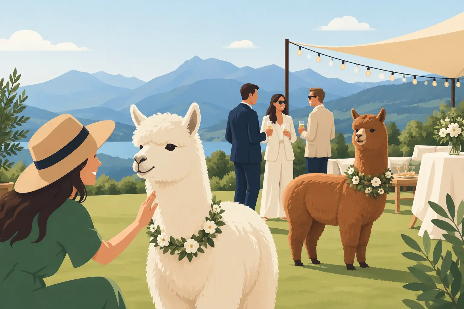 Eventi alpaca privati: idee che restano Eventi alpaca privati: idee che restano